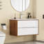 32-Inch Wall-Mounted Bathroom Vanity