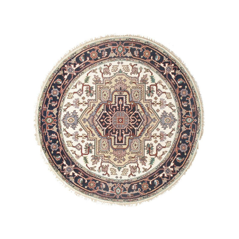 Kela Oriental Area Rug in Ivory