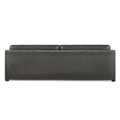 Madison Sofa, 33" H x 96" W x 41" D, Vintage Leather Graphite, Ebony