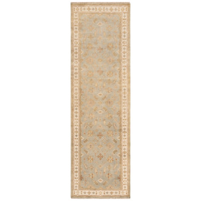 Oushak Hand Knotted Wool Oriental Rug
