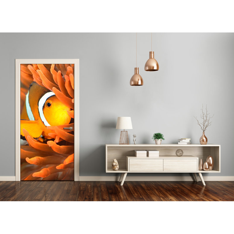Nauti Fish Door Decal