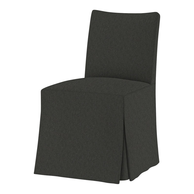 Chaise parsons Lia, Perigold Aspen flanelle gris anthracite