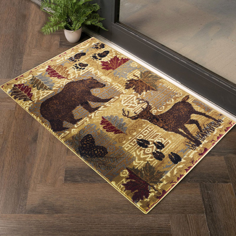 Tapis multicolore, Tapis de couloir 2 pi 7 po x 7 pi 3 po