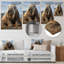 Décoration murale en métal Walrus Majestic Ivory - Animaux-1585343227