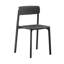Chaise d'appoint de patio empilable Vowa-101122126