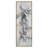 Modern Large Set of Three, Abstract Design, Canvas and Pine Wood, Multi-Colored