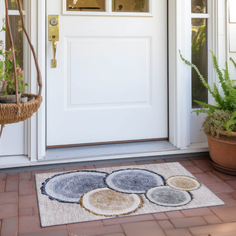 Tapis intérieur / extérieur Deschamps, Rectangle 1 pi 8 po x 2 pi 6 po