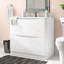 Stanhope 900mm Single Bathroom Vanity with Undermount Glass Basin-28108027-32914035