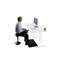 Bureau debout à hauteur ajustable