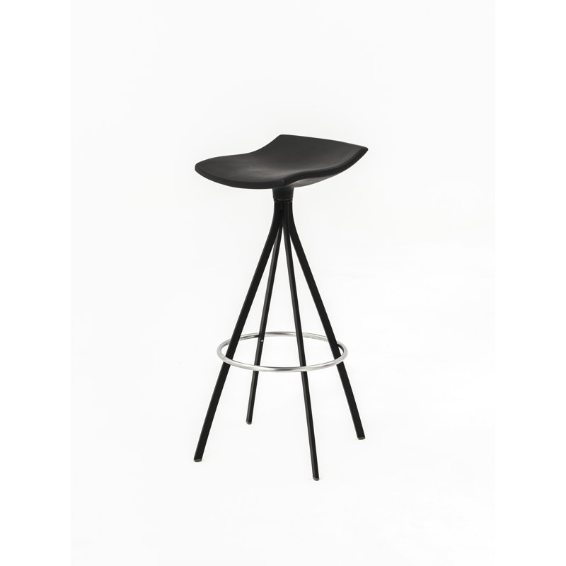 Gimlet Swivel Counter Stool with Metal Frame, Dark Grey
