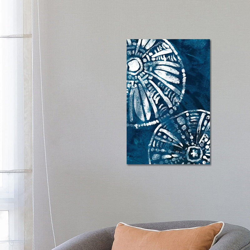 Sea Batik by June Erica Vess - Wrapped Canvas Gallery-Wrapped Canvas Giclée, 66.04 cm H x 45.72 cm W