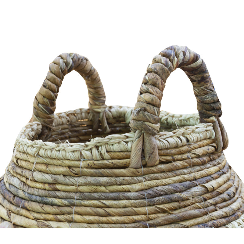 Bay Isle Home Seagrass Decorative Basket