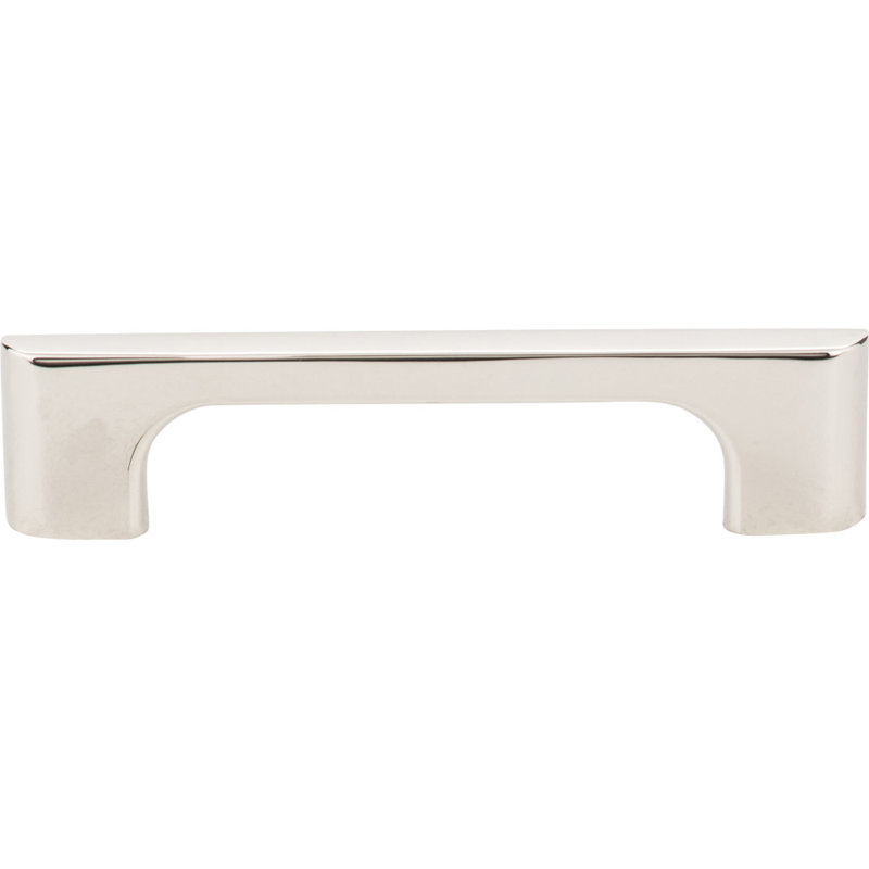 Leyton Bar Pull, Polished Nickel, 7 9/16"