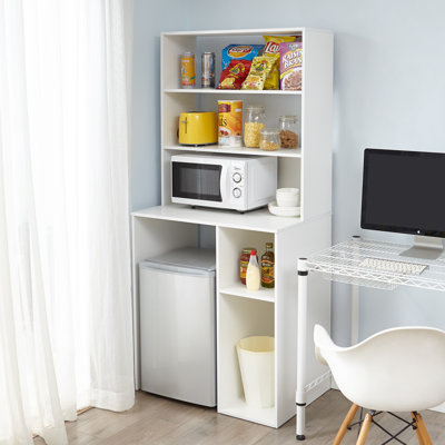 Burdue 33.75'' W Metal Shelving Unit