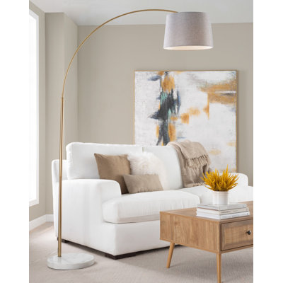74.00'' Arched Floor Lamp Set