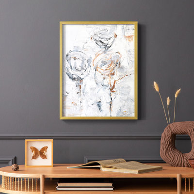 Spring Wildflowers I Framed Print - Solid Wood