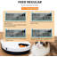 UBPET Automatic Cat Feeder Wet Food with Cooling, Semiconductor Refrigeration, with Timer, 5 Food Compartments for 330g Pet Food Each, Premium Meal Plates, Washable, for Cats, Dogs