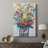 Garden Pieces I -Custom Wrapped Gallery Cavas