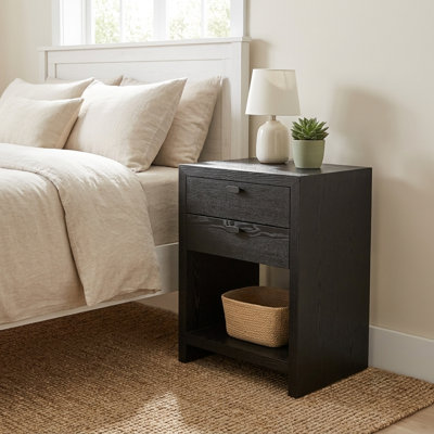 Vivara 2 Drawer Wooden Night Stand