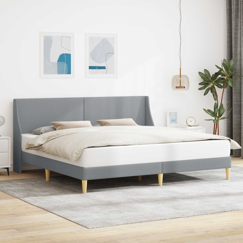 Bed, Light Grey