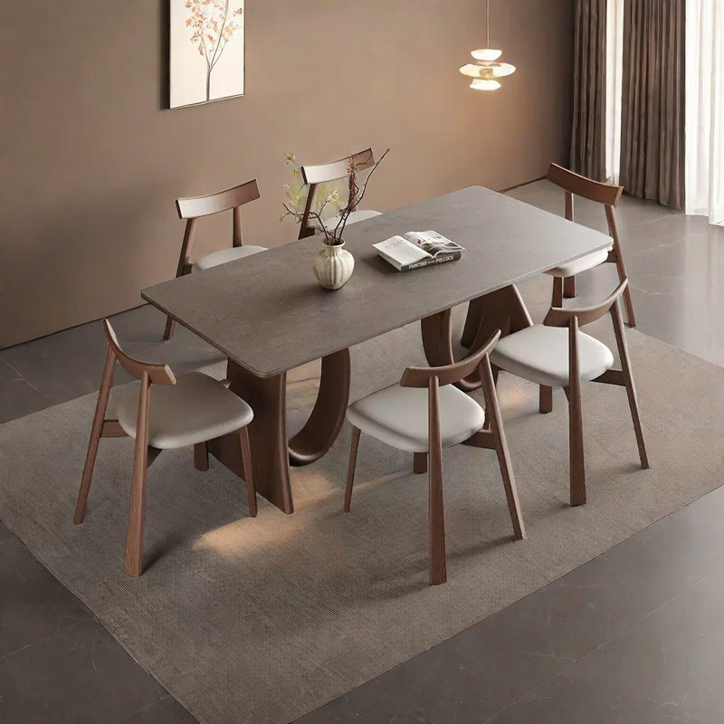 Ensemble de table simple style français, H 29,52 po x L 55,11 po x l 31,49 po