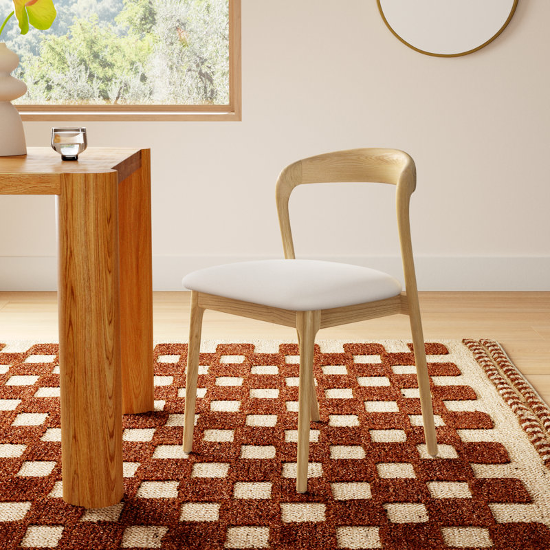 Celestia Upholstered Dining Chair, Natural