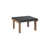 Black Top/Antique Mahogany Base