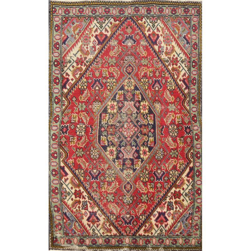 Tapis traditionnel en laine Medallion