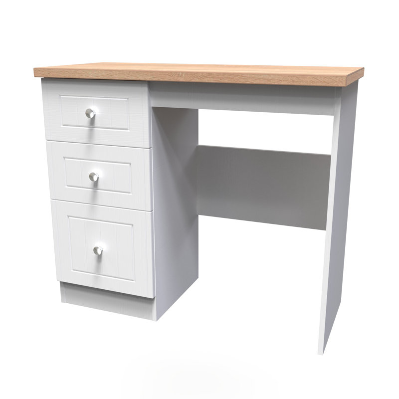 Fully Assembled Murier Dressing Table, White
