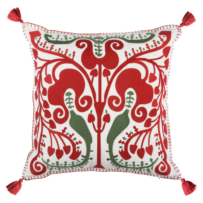 Transylvanian Roots Linen Square Pillow Cover & Insert
