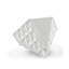 Hitoiki Analog Porcelain Mechanical Tabletop Clock in White