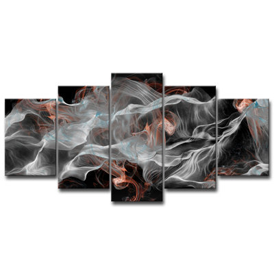 " Glitzy Mist IV " by Tristan Scott 5 - Pieces