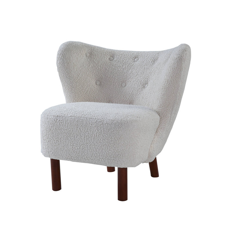 Fauteuil d'appoint en sherpa Zusud