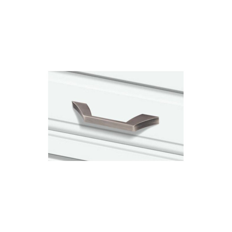 Royce Bar Pull, 3 3/4", Brushed Pewter