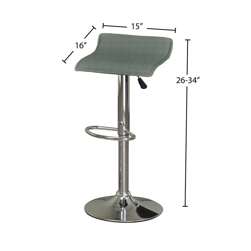 Tabouret de bar réglable en hauteur Labady