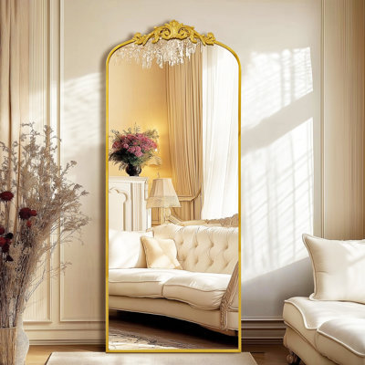 Antique Antique Wall Wall Mirror, 71 "x30" Elegant Vintage Mirror
