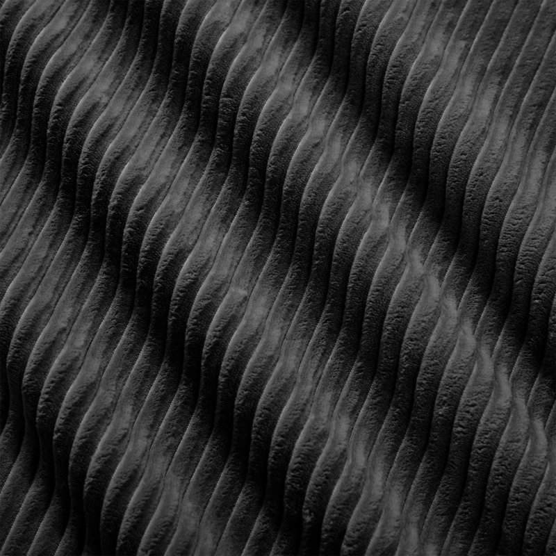 Canapé modulaire en forme de L de 153 po pour salon, Noir