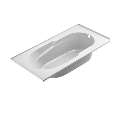 Signature® 72" x 36" Alcove/Tile in Soaking Bathtub