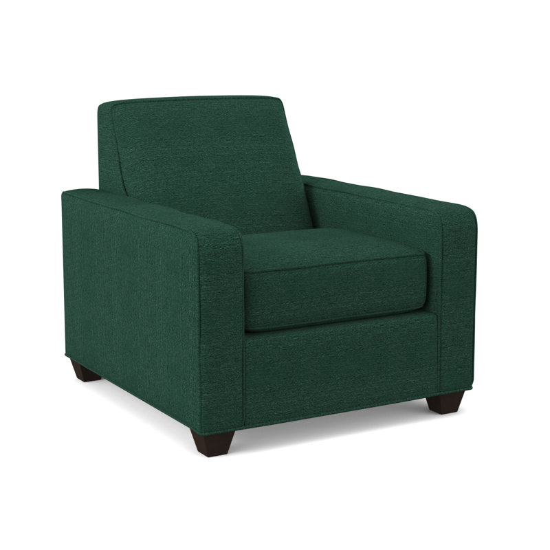 Avery Upholstered Armchair, Cafelle, Antic Jade