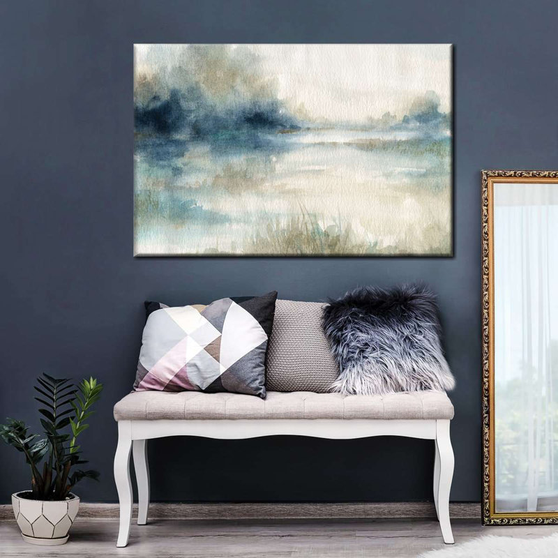 " Still Evening Waters II " Print, 45" H x 30" W x 1.25" D