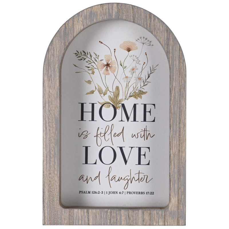 Framed Arch Home Is Filled With Love