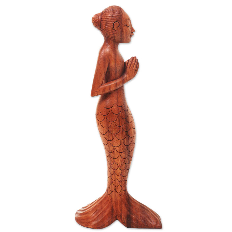 Sculpture en bois Oneill Mermaid