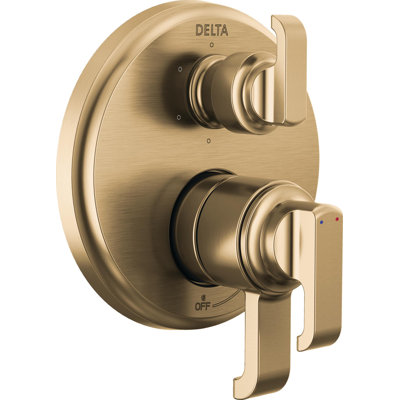 Tetra 17 Series 6-Setting Integrated Diverter Valve Trim Kit, Shower Faucet Diverter Kit