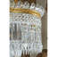 Lustre suspendu en laiton clair Crinoline-89994242-89994241-89994258