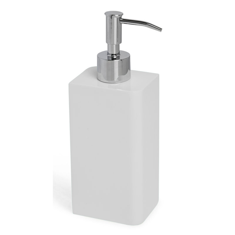 Locher Bathroom Accessory, White
