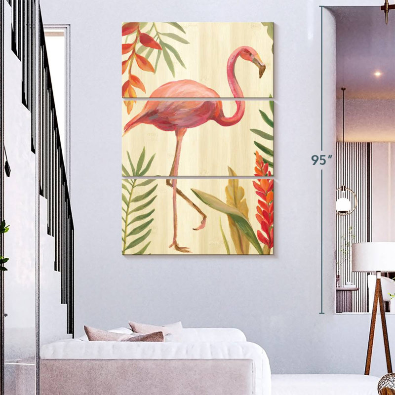 Brampt, charmant jardin tropical I, H 74 po x l 48 po