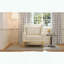 Chaise d'appoint moderne en velours avec structure et coussin en fer-120922551