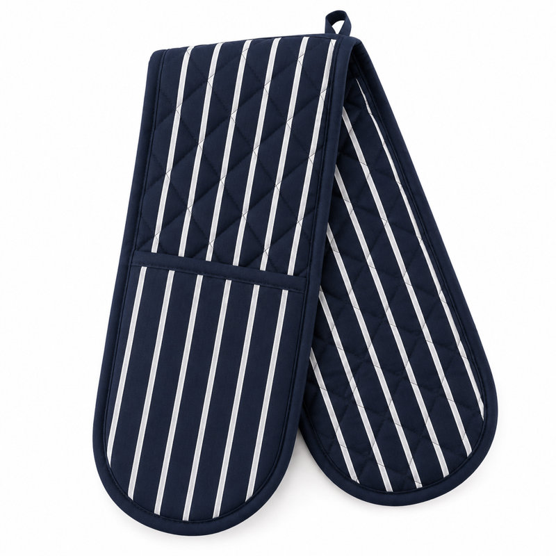 JMS Bridge Striped Cotton Blend Oven Glove
