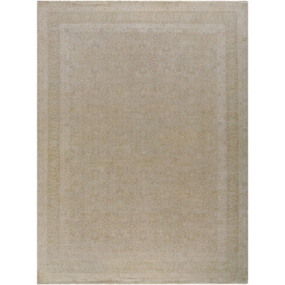 Kerman Handmade Wool Abstract Area Rug