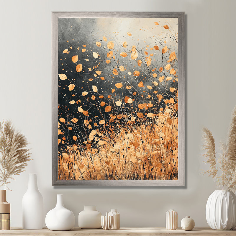 Jamila - Landscapes Canvas Wall Art, Argent argent, H 44 po x l 34 po, Reproduction encadrée d'une seule photo